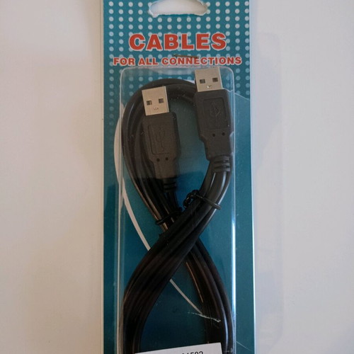 USB A/A cable 1.8m sealed unused