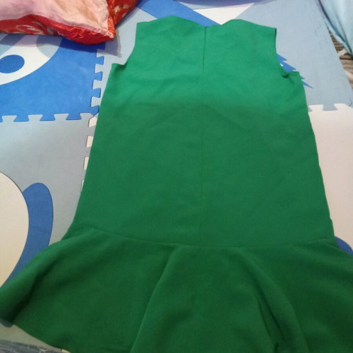 Dress green with A-line used like new, size M