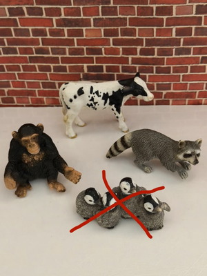 Schleich collectible figures like new