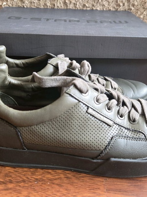 G-Star RAW Rackam Core Low leather sneakers used, size 42, green