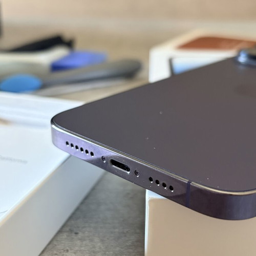 iPhone 14 Pro Max 128GB like new, purple, dual SIM