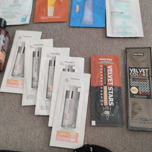 Travel set with gift toiletry bag new