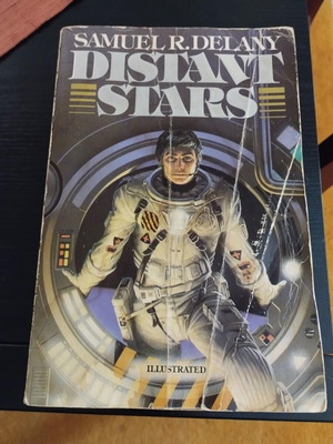 Distant Stars by Samuel Delany used, illustrated sci-fi book