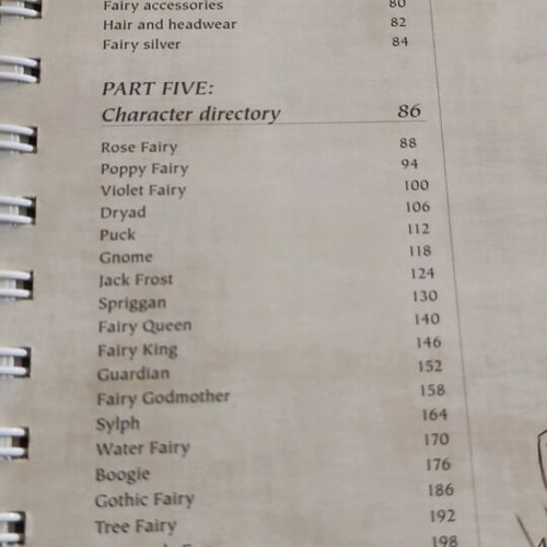 The Fairy Artist's Figure Drawing Bible hardcover spiral-bound like new