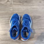 Adidas kids' blue athletic shoes size 31.5 used
