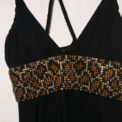 Sky dress used, black, sexy evening, size S