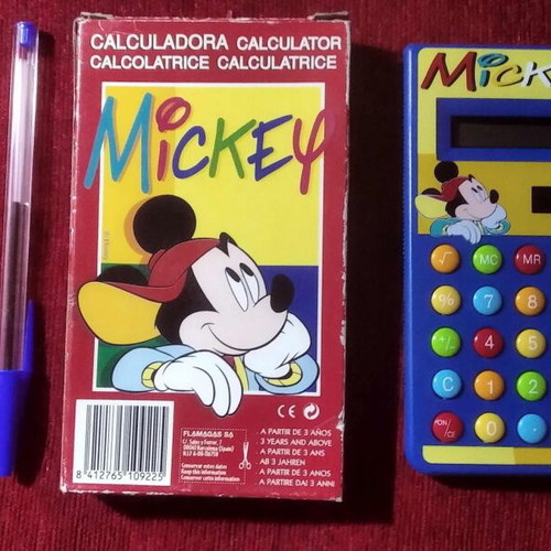 Children's Solar calculator 1987 and 1997 new condition