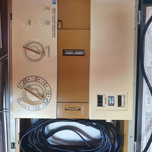 Portable electrocardiograph used, non-working, for collectors