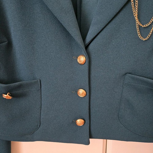 Cropped jacket Raccar like new, cypress green