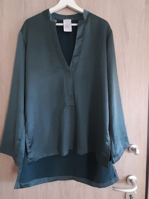 Lotus Eaters blouse size M turquoise like new