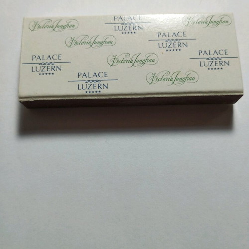Palace Luzern collectible matchbox unused
