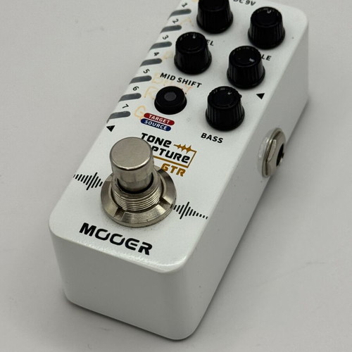 Mooer Tone Capture GTR digital guitar equalizer pedal used
