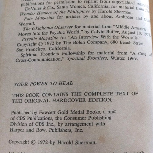 Your Power To Heal used book in English