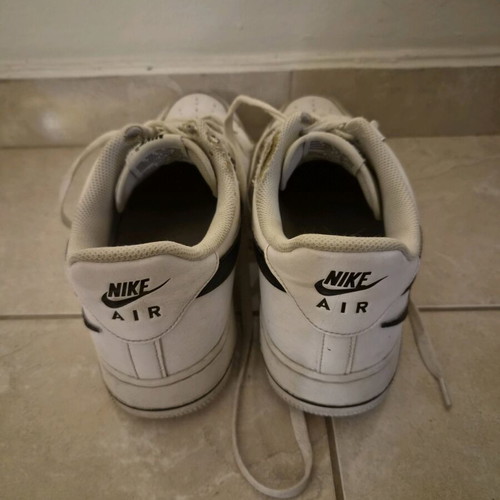 Nike Air Force 1 Low sneakers used, size 46, black and white