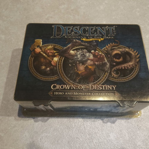 Descent 2nd Edition Hero and Monster Collection Crown of Destiny new