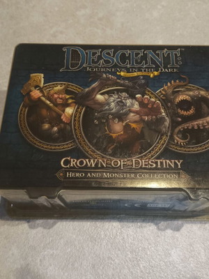 Descent 2nd Edition Hero and Monster Collection Crown of Destiny new