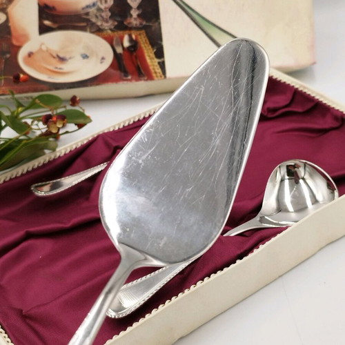 Klee Blatt-Rose German cutlery set used, stainless steel