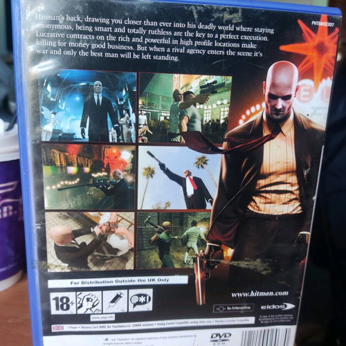 Hitman Blood Money PlayStation 2 like new with manual and English