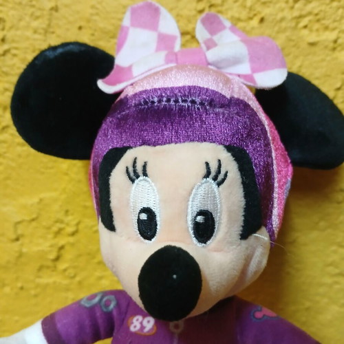 Minnie Mouse Roadster Racers plush doll used