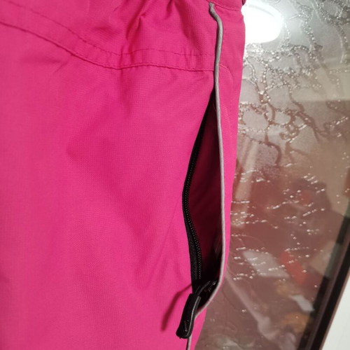 High Experience children's ski pants, size 128, bright cyclamen