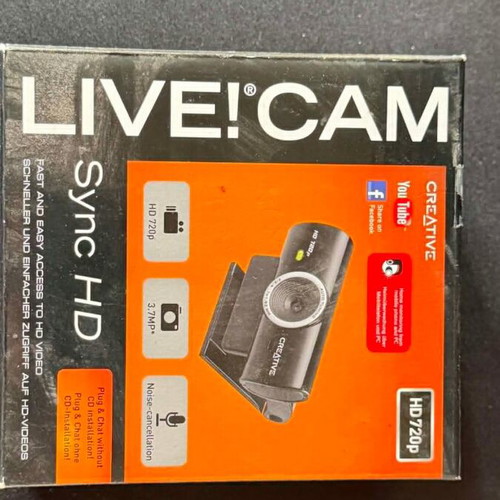 Creative Sync HD Web Cameras brand new, pack of 2