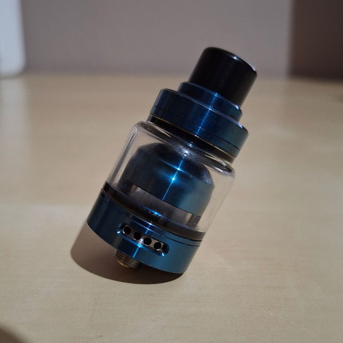 Suicide mods Ether RTA used rebuildable blue atomizer