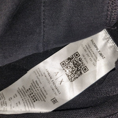 Armani Exchange sweatshirt black like new