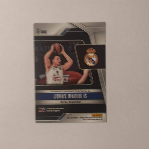 Jonas Maciulis autograph Panini Prizm Euroleague 2024-2025 card like new