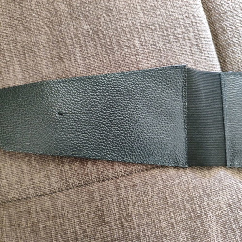 Zara women's black belt used, wide