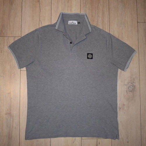 Stone Island Polo Shirt grey size XXL like new