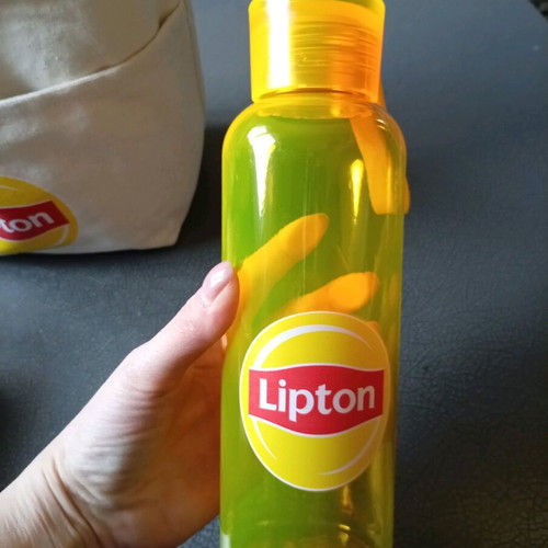Lipton collectible set new with bag, bottle and food container