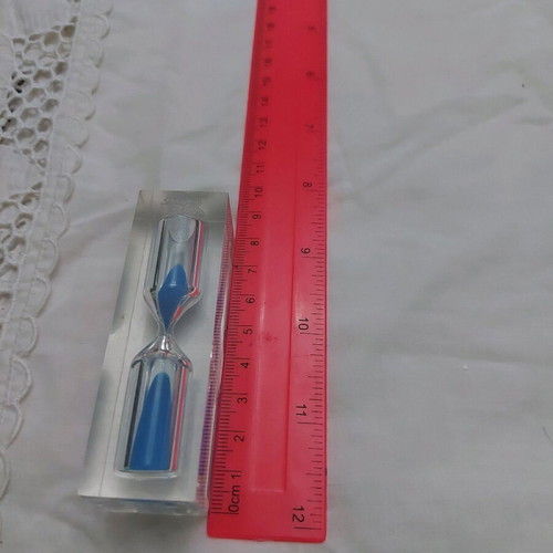 Sand timer 3 minutes blue like new