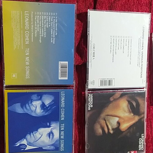 Leonard Cohen 8 CD set like new, pop genre