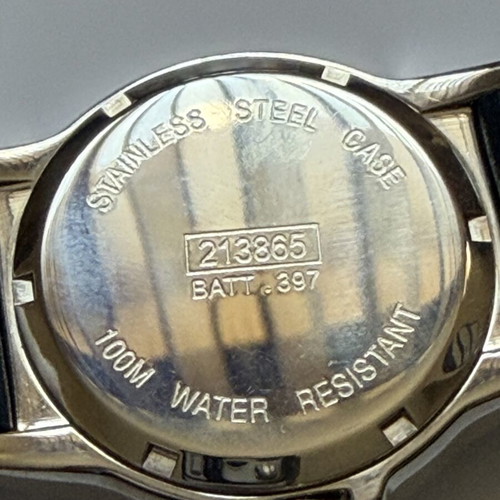 TCM Blue Dial 100M Diver watch like new, navy blue