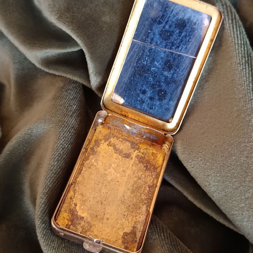 Du Barry Richard Hudnut Art Deco Compact Powder Case used