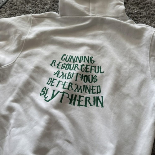 Harry Potter hoodie limited edition, like new, size M, white and green