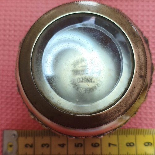 Vintage collectible powder compact, like new, Alexandria Egypt 1920-1950