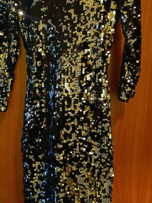 Black dress like new, size XS