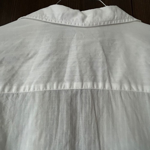 TOMMY HILFIGER, No M, white, long sleeve, used, women's.