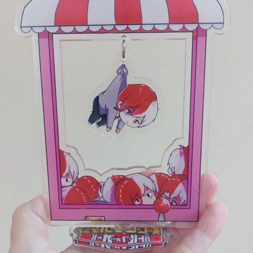 Shoto Todoroki Anime acrylic stand used - My Hero Academia