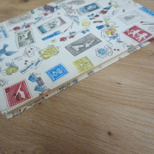 Stamp album like new with 16 pages