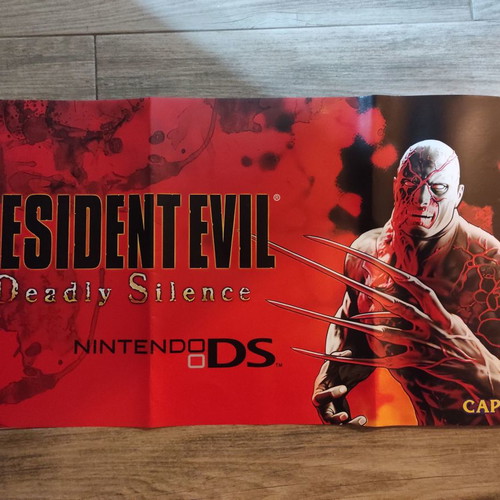 Resident Evil Deadly Silence promo poster used