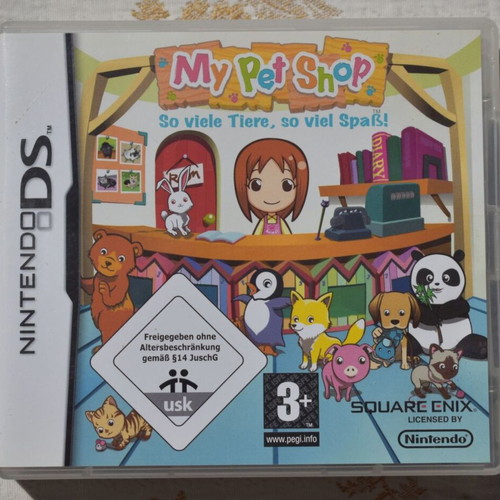 My Pet Shop Nintendo DS game like new, simulation RPG