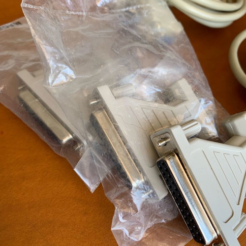 Retro cables and adapters pack Serial RS-232 D-Sub like new