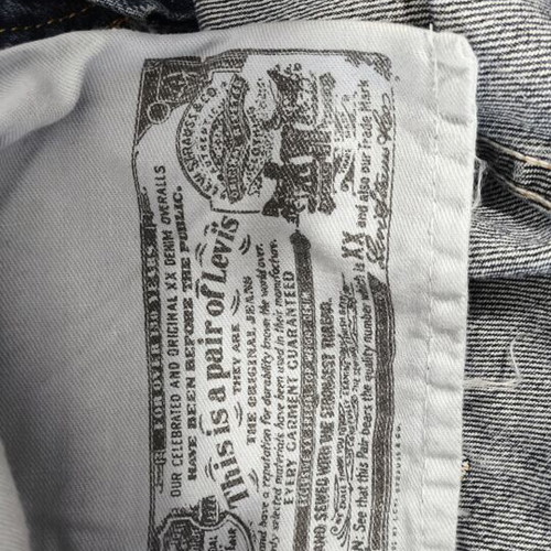 Levi's 501 Original jeans used, onewash, W34/L32, straight leg