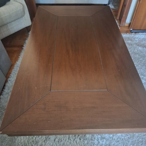 Solid wood coffee table used (120x70) classic design