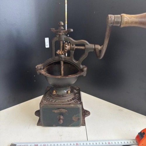 Peugeot Frères Vintage Cast Iron Coffee Grinder used