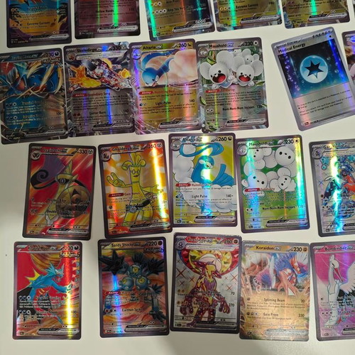 Pokemon cards full foil ultra rare collection like new