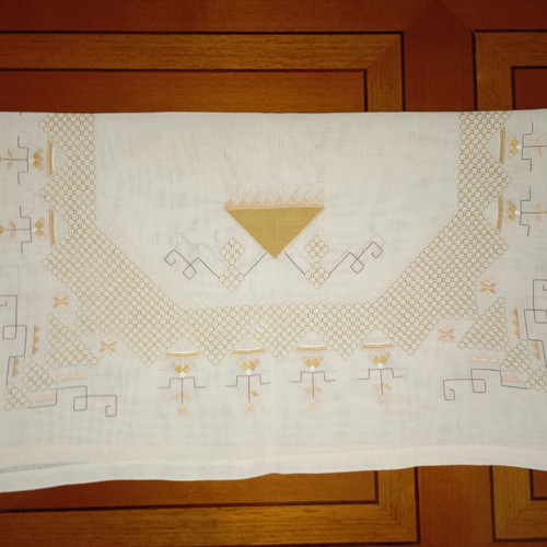 Handmade embroidery in excellent condition