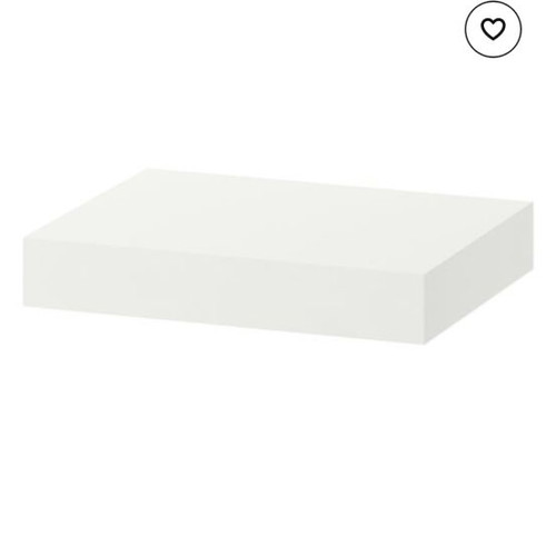 LACK wall shelf, white, set of 5, IKEA